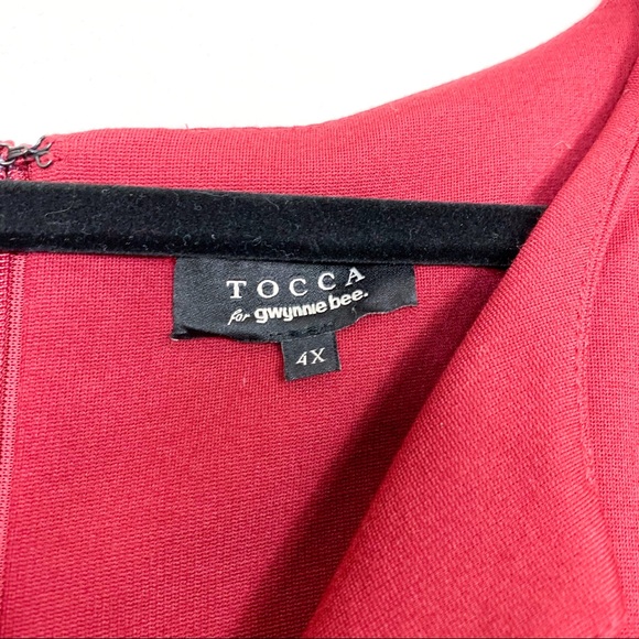 Tocca for Gywnie Bee Maroon Dress - Picture 3 of 6